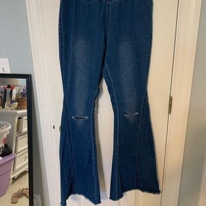 Women’s flare jeans size large